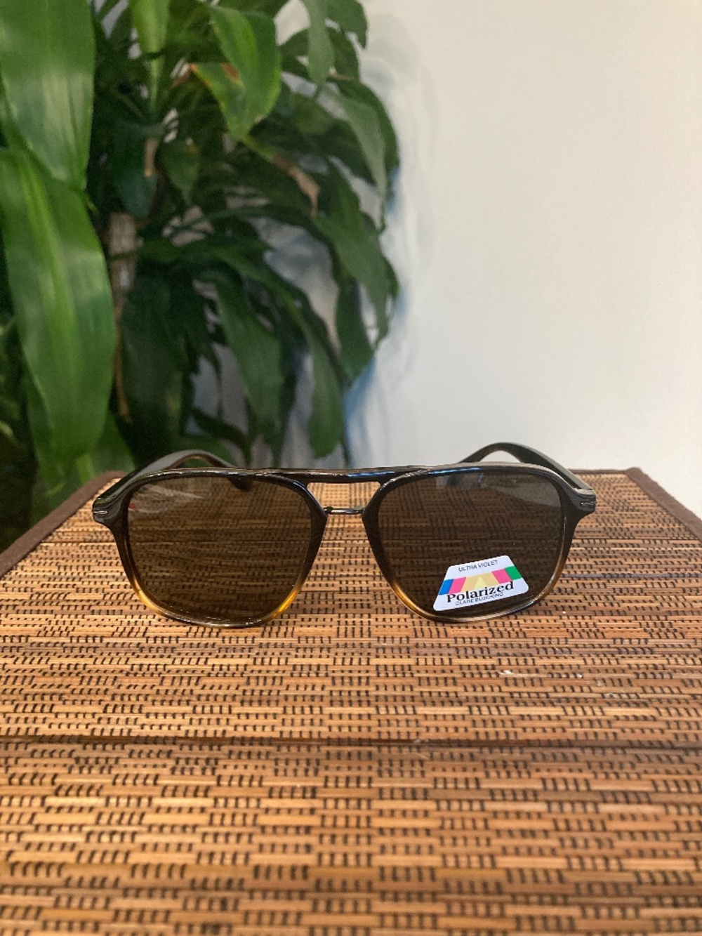 Aviator Double-Bridge Polarized Sunglasses (MP25539POL)